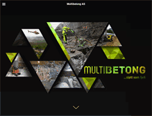Tablet Screenshot of multibetong.no